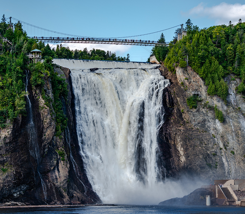 Activité Boichatel Chutes Montmonrency.